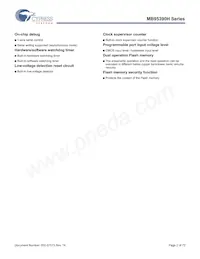 MB95F396KPMC1-G-SNE2 Datasheet Page 2