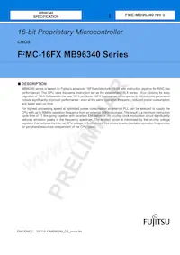 MB96F348HSBPMC-GSE2 Datenblatt Cover