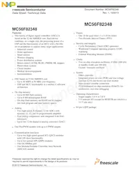 MC56F82348MLH數據表 封面