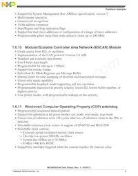 MC56F82348MLH Datasheet Pagina 9