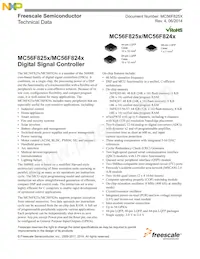 MC56F8255MLD Datenblatt Cover