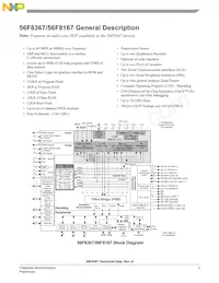 MC56F8367VVFE Datasheet Pagina 3