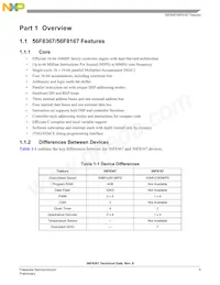 MC56F8367VVFE Datasheet Page 5