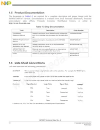 MC56F8367VVFE Datasheet Page 14