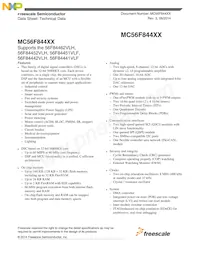 MC56F84462VLH Datenblatt Cover