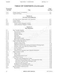 MC68EC020AA25R Datasheet Pagina 4