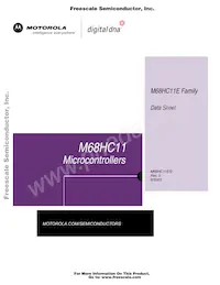 MC68HC11E0CFN2 Datenblatt Cover