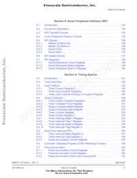 MC68HC11E0CFN2 Datasheet Page 11