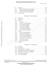 MC68HC705L5FUE Datasheet Page 9