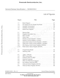 MC68HC705L5FUE Datenblatt Seite 13