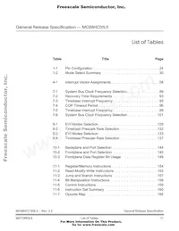 MC68HC705L5FUE Datenblatt Seite 17