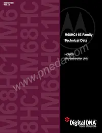 MC68HC711E9CFNE2 Datasheet Cover