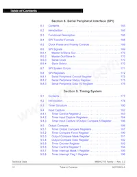 MC68HC711E9CFNE2 Datasheet Page 12