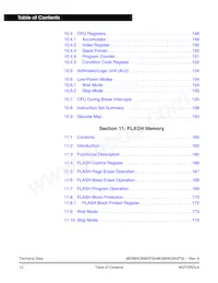 MC68HC908GP16CFB Datasheet Page 14