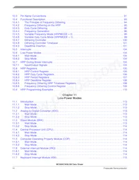 MC908LB8VDWER Datasheet Pagina 10