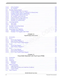 MC908LB8VDWER Datasheet Pagina 12