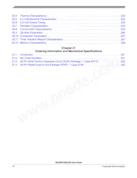 MC908LB8VDWER Datasheet Pagina 16