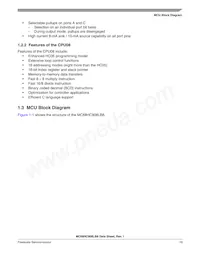 MC908LB8VDWER Datasheet Page 19