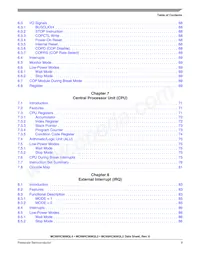 MC908QL3VDTE Datasheet Page 9