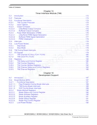 MC908QL3VDTE Datenblatt Seite 14