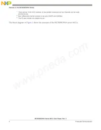 MC9S08GW64CLK Datasheet Page 4