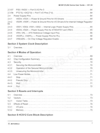 MC9S12A32CFUER Datasheet Pagina 7