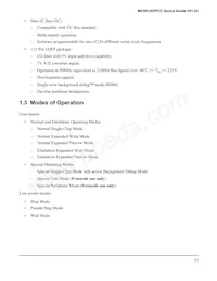 MC9S12DP512CPV Datasheet Pagina 21