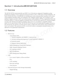 MC9S12DT256VFUE Datasheet Page 19