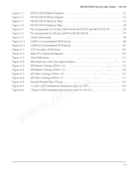 MC9S12H128VFVE數據表 頁面 11