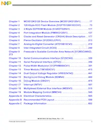 MC9S12KG128VPVE數據表 頁面 3