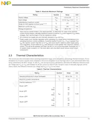 MCF51AG96VQH Datasheet Page 15