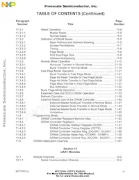 MCF5206ECFT40 Datasheet Pagina 17