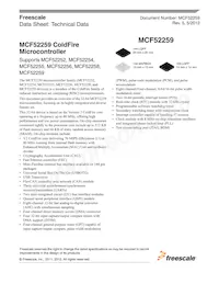 MCF52259CVN80J Datasheet Copertura