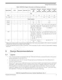 MCF5235CVF150 Datasheet Page 9