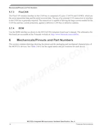 MCF5235CVF150 Datasheet Page 14