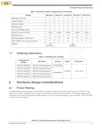 MCF54418CMJ250R Datasheet Page 5