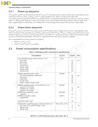 MCF54418CMJ250R Datasheet Page 8