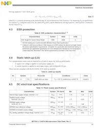 MCF54418CMJ250R Datenblatt Seite 23