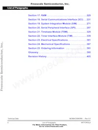 MCHC908GR8VFAE Datasheet Page 6