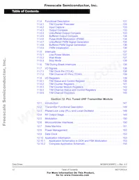 MCHC908RF2MFAE Datasheet Page 12