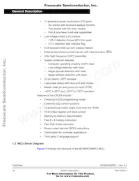 MCHC908RF2MFAE Datasheet Pagina 16