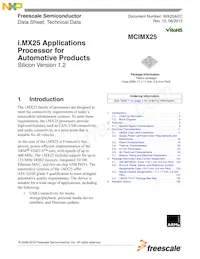 MCIMX255AVM4 Datasheet Copertura