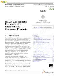 MCIMX357CVM5BR2數據表 封面