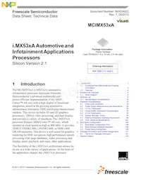 MCIMX534AVV8B數據表 封面