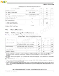 MCIMX6D7CVT08AC Datasheet Page 19
