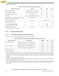 MCIMX6Q5EYM10ACR Datasheet Page 20