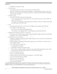 MCIMX6U7CVM08AB數據表 頁面 6