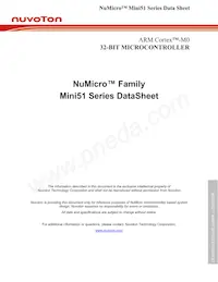 MINI52TAN Datasheet Cover