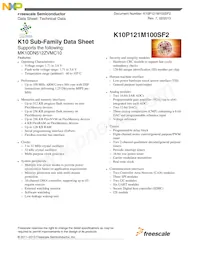 MK10DN512ZVMC10R Datasheet Cover