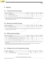 MK10DX128VMC7R Datasheet Page 9